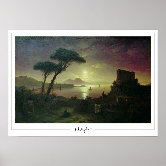 Ivan Aivazovsky Zedign Art Poster #351 (Voorkant)