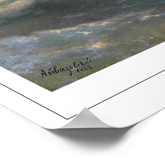 Ivan Aivazovsky Zedign Art Poster #481 (Hoek)