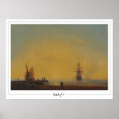 Ivan Aivazovsky Zedign Art Poster #570 (Voorkant)