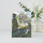 Ivan Bilbin - Het verhaal van Tsaar Saltan Briefka Briefkaart (Staand voorkant)