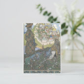 Ivan Bilibin: Illustratie van het verhaal Briefkaart (Staand voorkant)