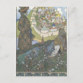 Ivan Bilibin: Illustratie van het verhaal Briefkaart (Voorkant)