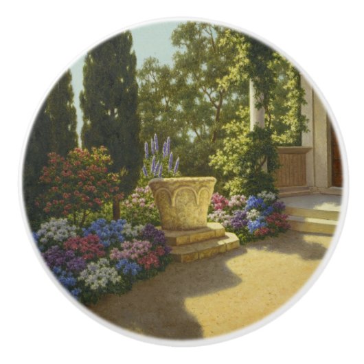  Ivan Choultse Jardin Villa Cypris Keramische Knop (Voorkant)