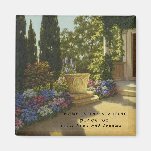  Ivan Choultse Jardin Villa Cypris Magneet (Voorkant)