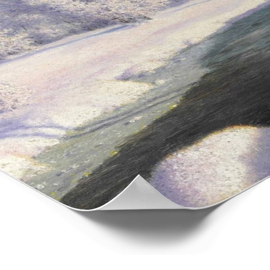  Ivan Choultse Winter Morning in Engadine Poster (Hoek)