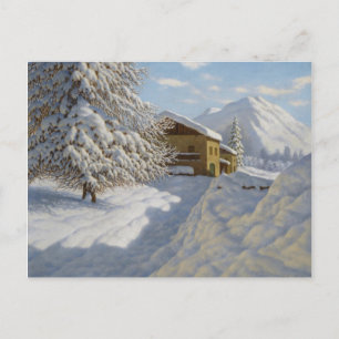  Ivan Choultse Winterlandschap    Briefkaart