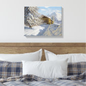  Ivan Choultse Winterlandschap Canvas Afdruk (Insitu (Slaapkamer))