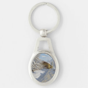  Ivan Choultse Winterlandschap    Sleutelhanger