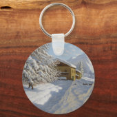  Ivan Choultse Winterlandschap Sleutelhanger (Voorkant)