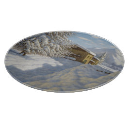  Ivan Choultse Winterlandschap Snijplank