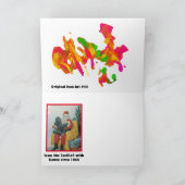 Ivan de Gorilla® Kerstmis Kaart (Binnen)