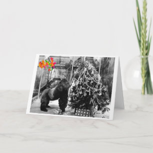 Ivan de Gorilla® Kerstmis Kaart