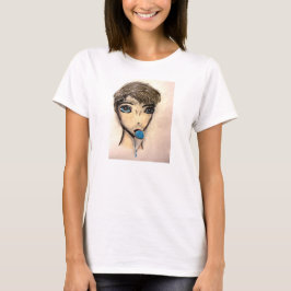 Ivan en de blauwe framboos sneeuwkegel twee t-shirt