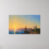 Ivan Konstantinovich Aivazovsky - Gezicht op Const Canvas Afdruk (Voorkant)