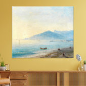 Ivan Konstantinovich Aivazovsky - The Bay of Naple Canvas Afdruk (Insitu (Woonkamer))