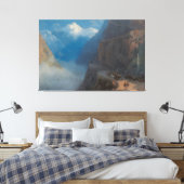 Ivan Konstantinovich Aivazovsky - Van Mleta Canvas Afdruk (Insitu (Slaapkamer))