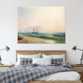 Ivan Konstantinovich Aivazovsky - View of Mount  Canvas Afdruk (Insitu (Slaapkamer))