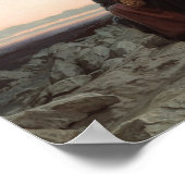 Ivan Kramskoy - Christus in de wilde natuur Poster (Hoek)