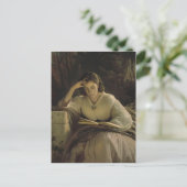 Ivan Kramskoy - Lezen Briefkaart (Staand voorkant)