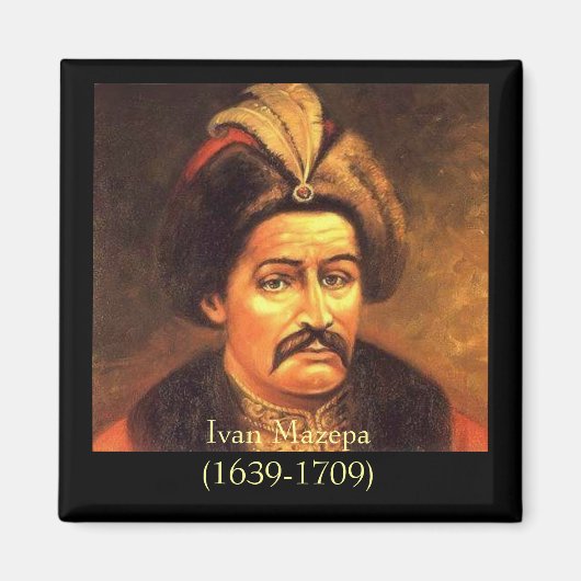 Ivan Mazepa(1639-1709) Magneet (Voorkant)