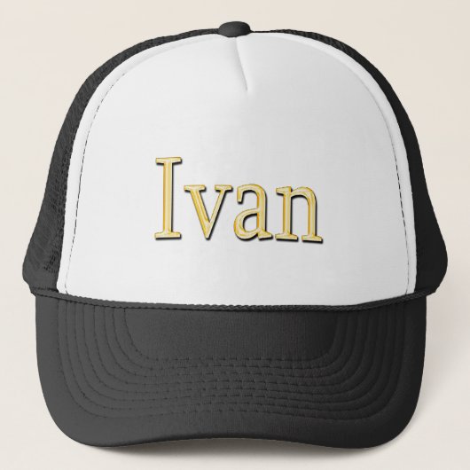 IVAN Name-branded gepersonaliseerde Mode Pet (Voorkant)