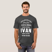 Ivan Personalized Name Birthday Gift T-shirt (Voorkant volledig)