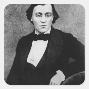 Ivan Sergeevich Turgenev Vierkante Sticker
