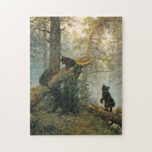 Ivan Shishkin - Morning in a Pine Forest (1889) Legpuzzel