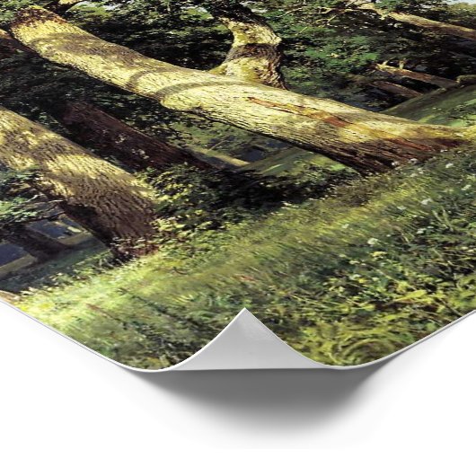 Ivan Shishkin- Oak Grove Poster (Hoek)