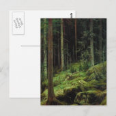 Ivan Shishkin- Thickets Briefkaart (Voorkant / Achterkant)