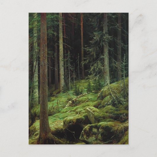 Ivan Shishkin- Thickets Briefkaart (Voorkant)