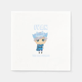 Ivan the ice prince paper napkins servet