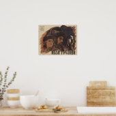 Ivan the Terrible by Eisenstein USSR Movie 1945 Poster (Keuken)