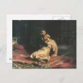 Ivan The Terrible en zijn zoon Briefkaart (Voorkant / Achterkant)