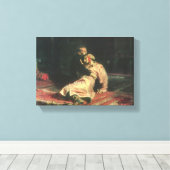 Ivan The Terrible en zijn zoon Canvas Afdruk (Insitu (Houten vloer))