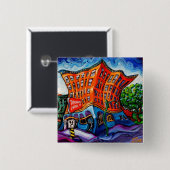 Ivanhoe-Button Vierkante Button 5,1 Cm (Voorkant /achterkant)