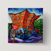 Ivanhoe-Button Vierkante Button 5,1 Cm (Voorkant)