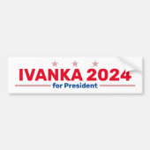 Ivanka 2024 bumpersticker (Voorkant)
