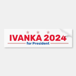 Ivanka 2024 bumpersticker