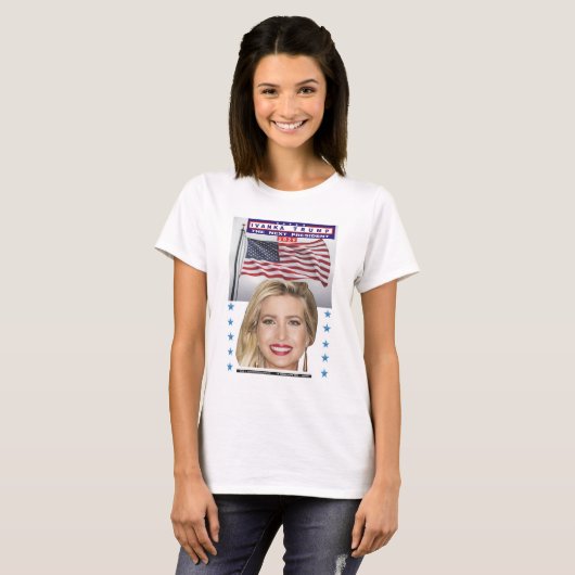 Ivanka Trump - Trumps dochter - Volgend president T-shirt (Voorkant volledig)
