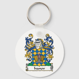 Ivanov Family Crest Sleutelhanger