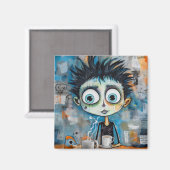 Ivanovix Inktpot Magneet (Voorkant / Achterkant)