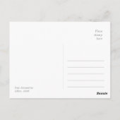 Ivar Arosenius Lillan Defiant meisje zegt nee Briefkaart (Achterkant)