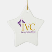 IVC kerstversiering Keramisch Ornament (Rechts)