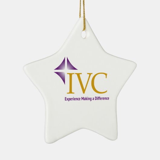 IVC kerstversiering Keramisch Ornament (Rechts)