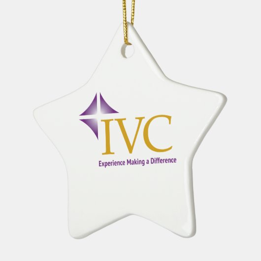 IVC kerstversiering Keramisch Ornament (Links)