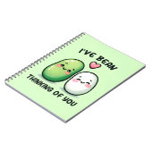 I've Bean Thinking of You Cute Kawaii Notitieboek (Linkerzijde)