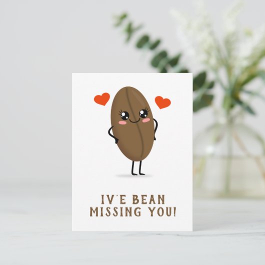 iv'e boon mist je briefkaart (Staand voorkant)