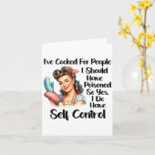 I've Cooked For People I Should Have Isoned So Yes Kaart (Gele Bloem)