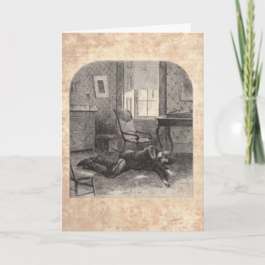 I've fallen for you feestdagen kaart (Voorkant)